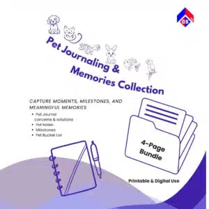 Pet Journal Page