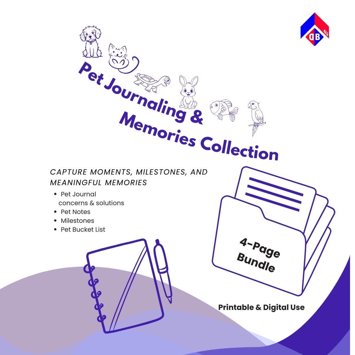 Pet Journal Page