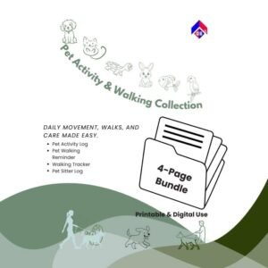 Pet Planner Activity: Daily movement, walks, and care made easy.
