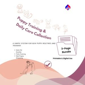 Puppy Training Planner